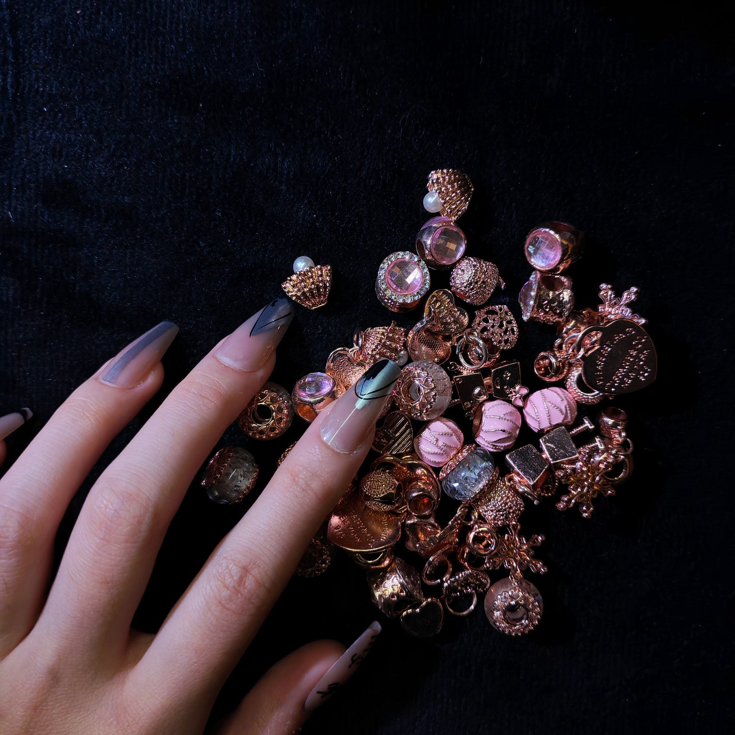 ✨Rose Golden Dora beads